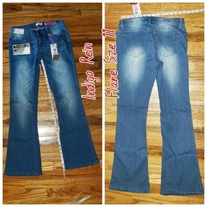 Indigo Rein Blue Flare Jeans